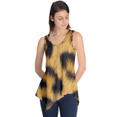 Animal Print Leopard Sleeveless Tunic by NSGLOBALDESIGNS2