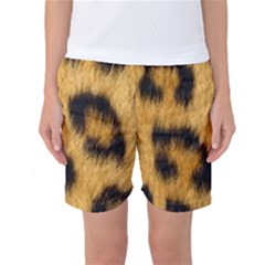 Leopard Print Women s Basketball Shorts by NSGLOBALDESIGNS2