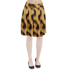 Leopard Print Pleated Skirt by NSGLOBALDESIGNS2