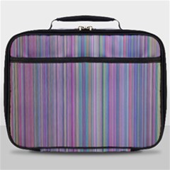 Broken Tv Screen Full Print Lunch Bag by dressshop