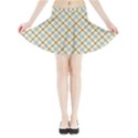 Plaid 2 Mini Flare Skirt View3