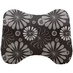 Floral Pattern Head Support Cushion by Hansue