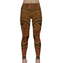 Beautiful Art Pattern Lightweight Velour Classic Yoga Leggings by Nexatart