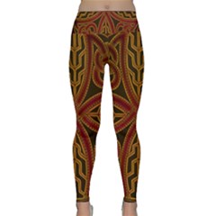 Beautiful Art Pattern Lightweight Velour Classic Yoga Leggings by Nexatart