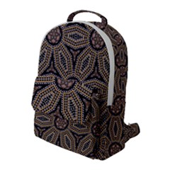 Pattern Decoration Abstract Flap Pocket Backpack (large) by Nexatart