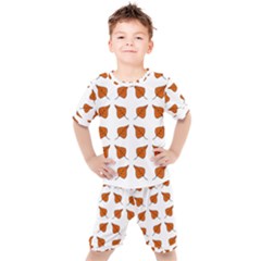 Pattern Fallen Leaves Autumn Kid s Set by Nexatart