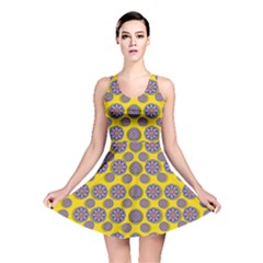 Sunshine And Floral In Mind For Decorative Delight Reversible Skater Dress by pepitasart