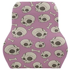 Halloween Skull Pattern Car Seat Back Cushion  by Valentinaart