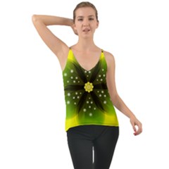 Christmas Flower Nature Plant Chiffon Cami by Sapixe