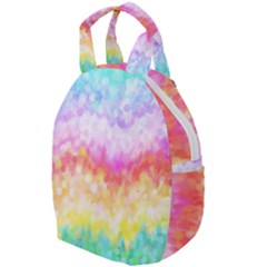 Rainbow Pontilism Background Travel Backpacks by Sapixe