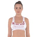 Fireball Whiskey Shirt Solid Letters 2016 Cross Back Sports Bra View1