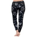 Human skeleton pattern - Halloween  Classic Winter Leggings View4