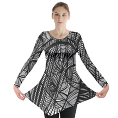 Mother Mary Long Sleeve Tunic  by nicholakarma