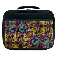 Color Mosaic Background Wall Lunch Bag by Sapixe