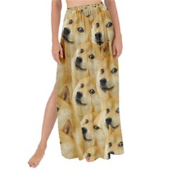 Doge Meme Doggo Kekistan Funny Pattern Maxi Chiffon Tie-up Sarong by snek