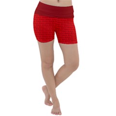 Maga Make America Great Again Usa Pattern Red Lightweight Velour Yoga Shorts by snek