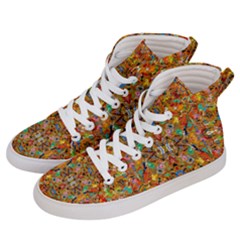 New Stuff 2-2 Women s Hi-top Skate Sneakers by ArtworkByPatrick