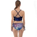 Lagoon Nebula Interstellar Cloud Pastel pink, turquoise and yellow stars Mini Tank Bikini Set View2