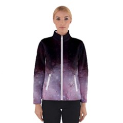 Eagle Nebula Wine Pink And Purple Pastel Stars Astronomy Winter Jacket by genx