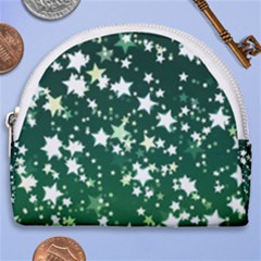 Christmas Star Advent Background Horseshoe Style Canvas Pouch by Wegoenart