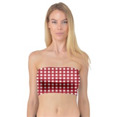 Christmas Paper Wrapping Paper Bandeau Top by Wegoenart