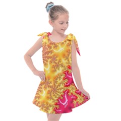 Fractal Math Mathematics Science Kids  Tie Up Tunic Dress by Wegoenart