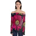 Fantasy Flower Fractal Blossom Off Shoulder Long Sleeve Top View1