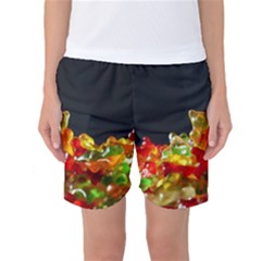 Yummi Bears Women s Basketball Shorts by WensdaiAmbrose