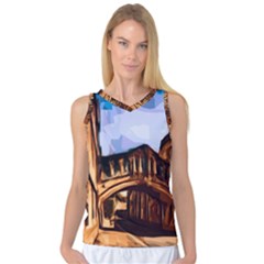 Street Architecture Building Women s Basketball Tank Top by Pakrebo
