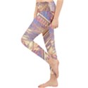 Flourish Artwork Fractal Expanding Lightweight Velour Classic Yoga Leggings View3