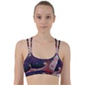 Fractal Art Artwork Design Line Them Up Sports Bra View1