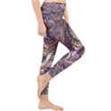 Fractal Artwork Pattern Digital Lightweight Velour Classic Yoga Leggings View4