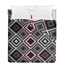 Native American Pattern Duvet Cover Double Side (full/ Double Size) by Valentinaart