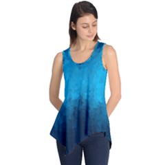 Deep Ocean Sleeveless Tunic by LoolyElzayat