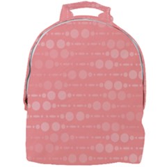 Background Polka Dots Pink Mini Full Print Backpack by Mariart