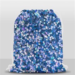 Blue Shimmer - Eco-glitter Drawstring Bag (small) by WensdaiAmbrose