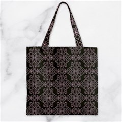 Line Geometry Zipper Grocery Tote Bag by Mariart