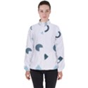 Shape Vector Triangle High Neck Windbreaker (Women) View1