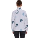 Shape Vector Triangle High Neck Windbreaker (Women) View2
