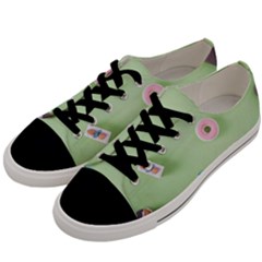 Just Desserts Men s Low Top Canvas Sneakers by WensdaiAmbrose