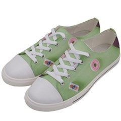 Just Desserts Women s Low Top Canvas Sneakers by WensdaiAmbrose