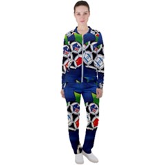 Textile Football Soccer Fabric Casual Jacket And Pants Set by Pakrebo