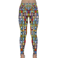 Ml-65 Lightweight Velour Classic Yoga Leggings by ArtworkByPatrick