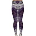 Pattern Abstract Horizontal Lightweight Velour Classic Yoga Leggings View2