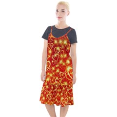 Pattern Valentine Heart Love Camis Fishtail Dress by Mariart