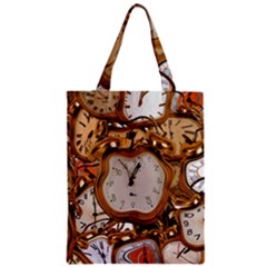 Time Clock Watches Zipper Classic Tote Bag by Mariart