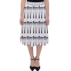 Kitchen Background Spatula Classic Midi Skirt by Mariart