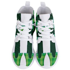 Saint Patrick S Day March Women s Lightweight High Top Sneakers by Mariart