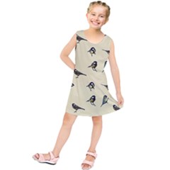 Bird Is The Word Kids  Tunic Dress by WensdaiAmbrose