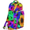 Sunflower Colorful Double Compartment Backpack View2